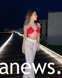 Nushrratt Bharuccha bikini dress