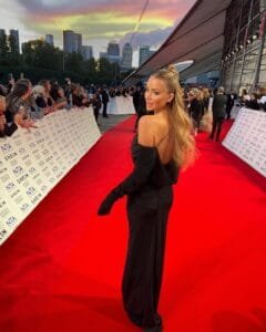 Olivia Attwood Dress: on a red carpet 
