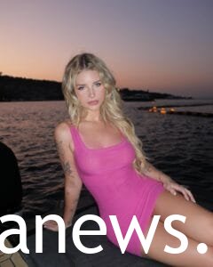 cute little dress: Lottie Moss fashion