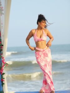 Nia Sharma Fashion floral 