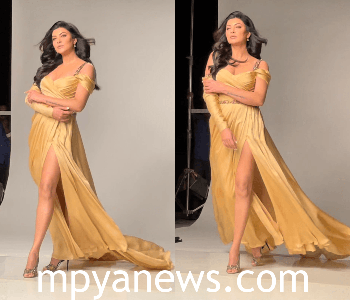 latest of Sushmita Sen dress/high slits