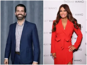Donald Trump jr and Kimberly:looking good