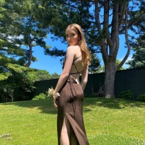 Lauren Orlando Dating: hot in black