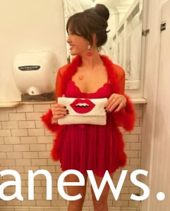Lily Chee Dress hot in red