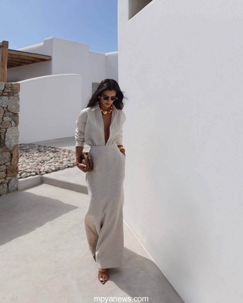 Carol Ribeiro facts: on a white outfit