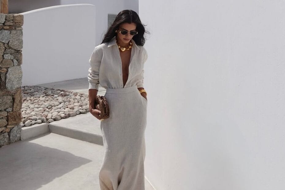 Carol Ribeiro facts: on a white outfit