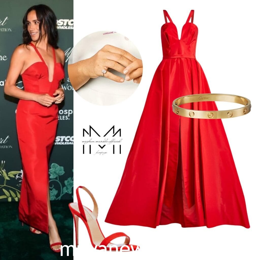 Meghan Markle Fashion Influence: red