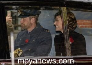 Kate Middleton:The Prince and Princess of Wales are on their way to a commemoration