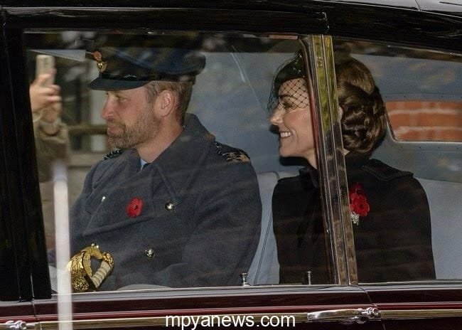 Kate Middleton:The Prince and Princess of Wales are on their way to a commemoration