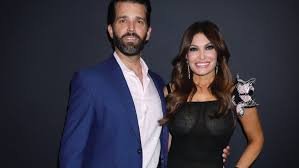 Donald Trump jr and Kimberly:looking good