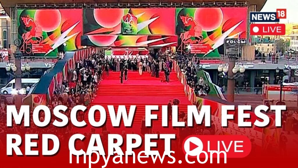 Red carpet Moscow Film Festival