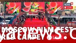 Red carpet Moscow Film Festival