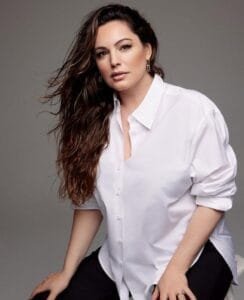 Kelly Brook:in black and white