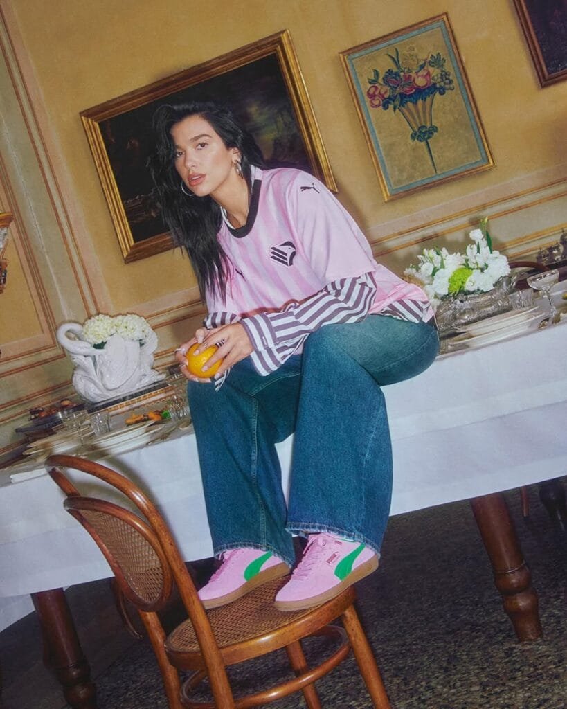 Dua Lipa:loooking good