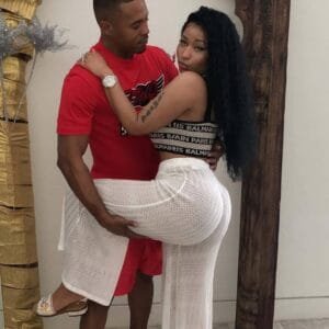Nicki Minaj's husband:lovely coupe
