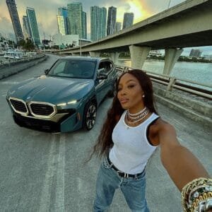 Naomi Campbell:looking good