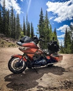 Harley Davidson motorcycle looking nice