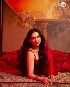 Aditi Rao Hydari dress:in a red dress