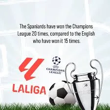 La Liga vs EPL head letter