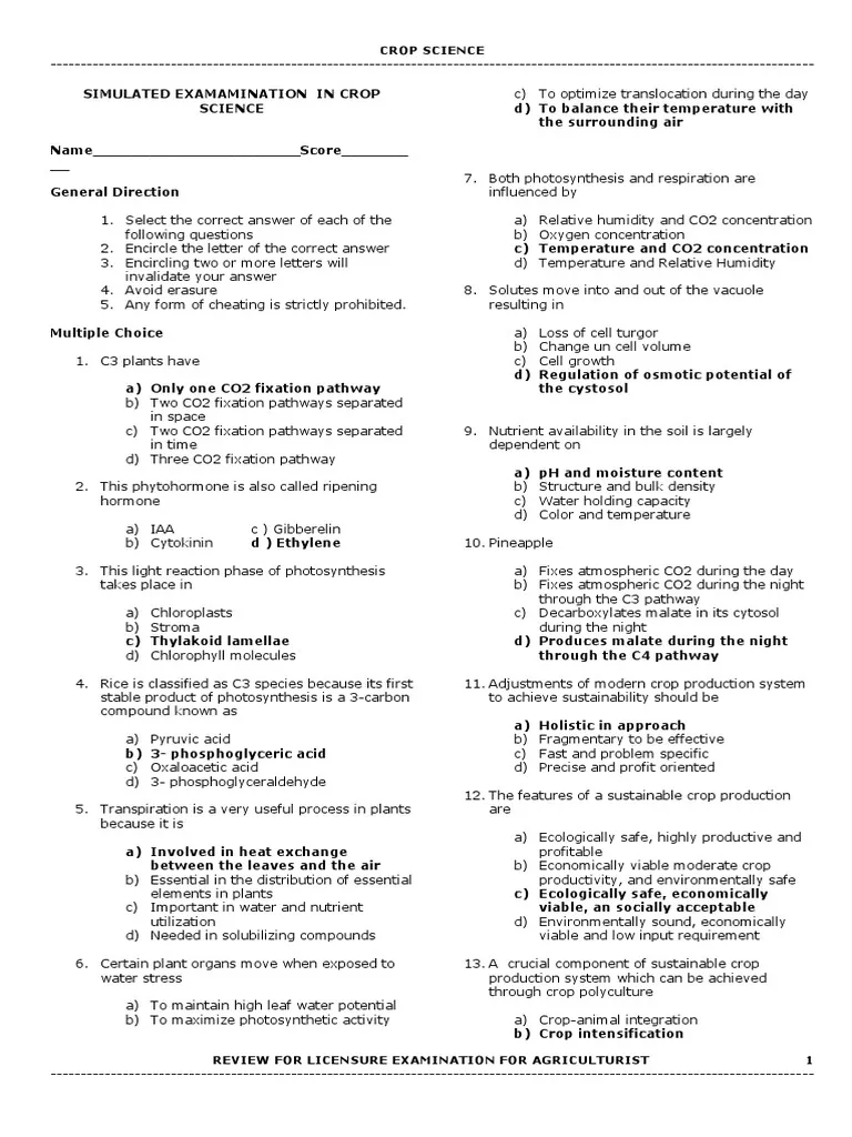 Introduction To Agribusiness Management Exam Past Paper