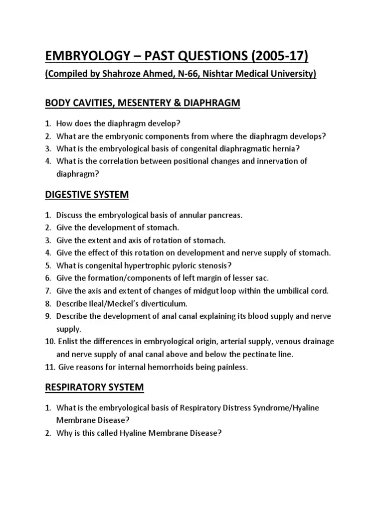 Embryology-And-Histology-Exam-Past-Paper-Mpya-News