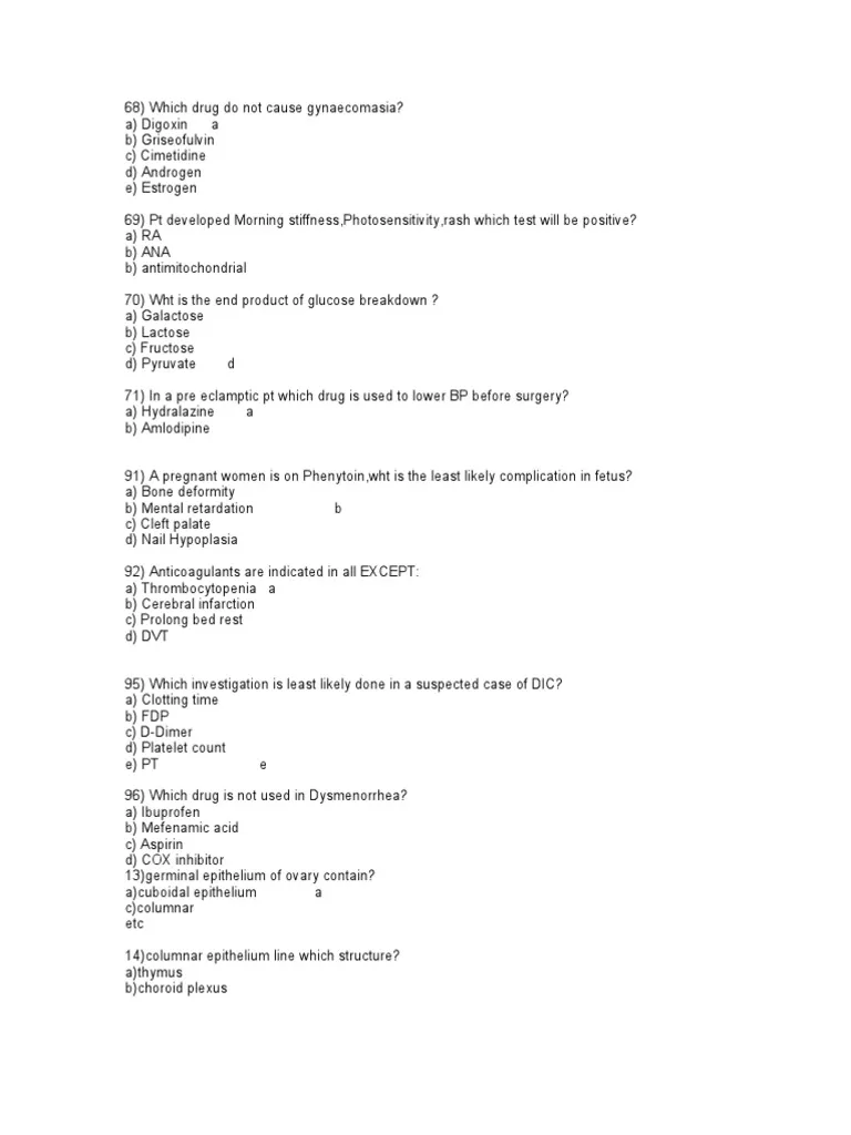 Pharmacology-And-Toxicology-II-Exam-Past-Paper-Mpya-News