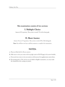 Local-And-International-Culinary-Arts-Exam-Past-Paper-Mpya-News