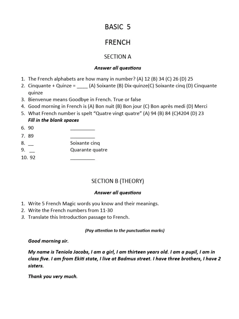 Download Beginners French Exam Past Paper 18 Download Beginners French Exam Past Paper Beginners-French-Exam-Past-Paper-Mpya-News