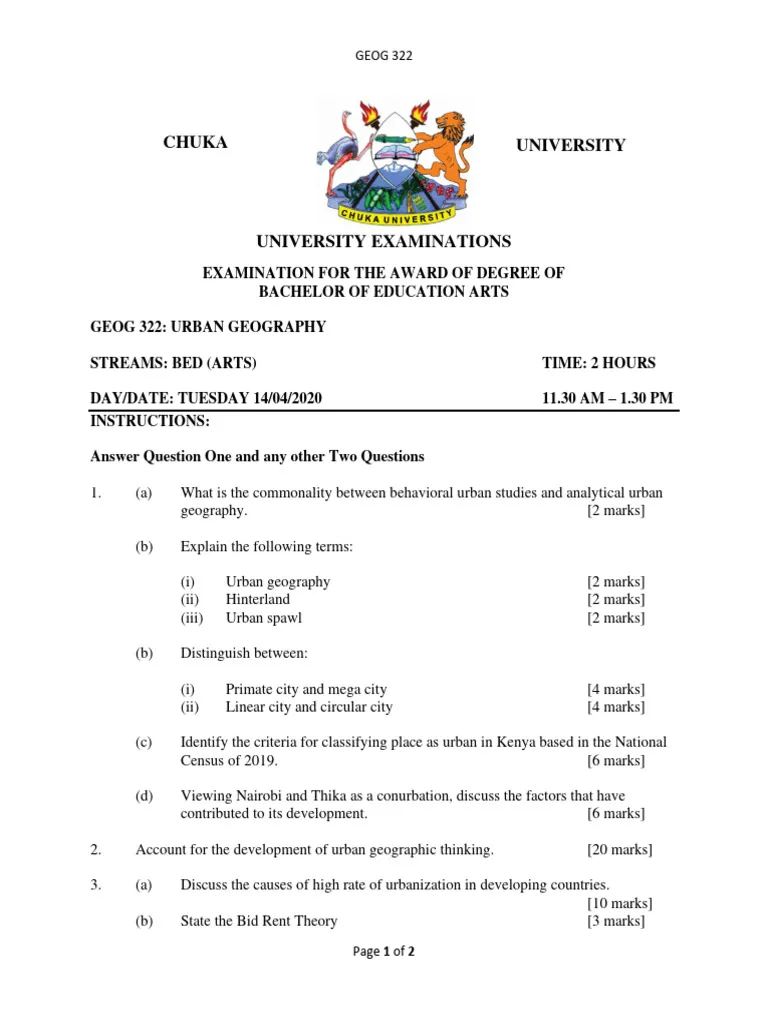 Download Urban Geography Exam Past Paper 15 Download Urban Geography Exam Past Paper Urban-Geography-Exam-Past-Paper-Mpya-News