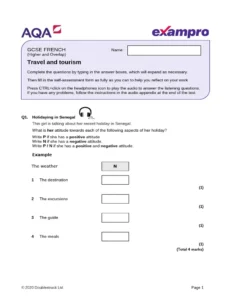 French-For-Tourism-I-Exam-Past-Paper-Mpya-News