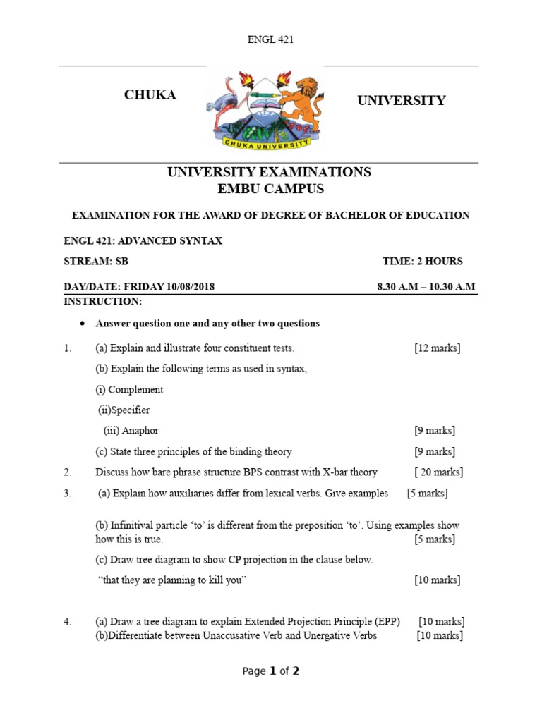 Download Advanced Syntax Exam Past Paper 3 Download Advanced Syntax Exam Past Paper ChatGPT said: Advanced-Syntax-Exam-Past-Paper-Mpya-News