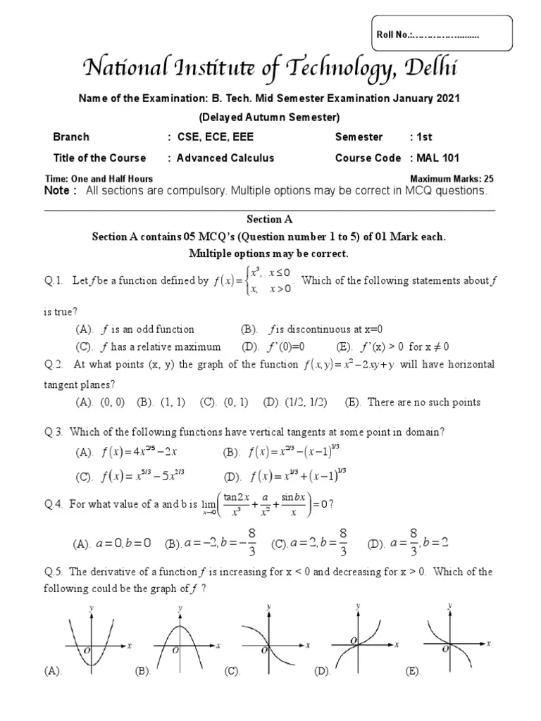 Advanced-Calculus-Exam-Past-Paper-Mpya-News
