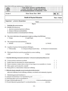 Health-And-Wellness-For-Health-Sciences-Exam-Past-Paper-Mpya-News