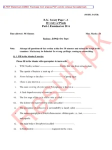 Plant-Diversity-Exam-Past-Paper-Mpya-News