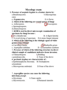 Medical-Mycology-Exam-Past-Paper-Mpya-News