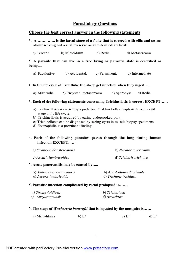 Parasitology-And-Pest-Management-Exam-Past-Paper-Mpya-News