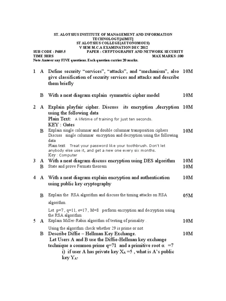 Download Computer Security And Cryptography Exam Past Paper 16 Download Computer Security And Cryptography Exam Past Paper Computer-Security-And-Cryptography-Exam-Past-Paper-Mpya-News
