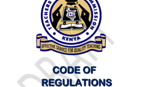 Kenyan TSC Teachers Next of Kin Form