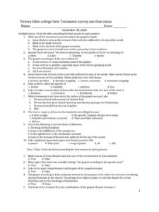 Critical Study Of The New Testament 