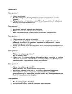 Educational Management And Organization