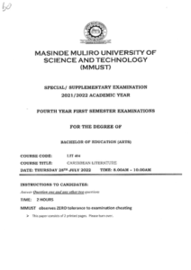 Caribbean Literature for Revision