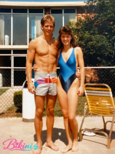 blue Bikini Looks by Brooklyn Decker