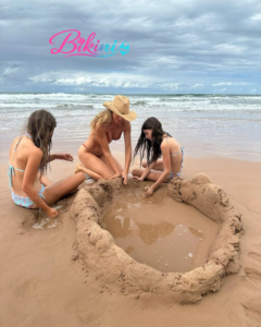 blue Iconic Bikini Moments by Gisele Bundchen