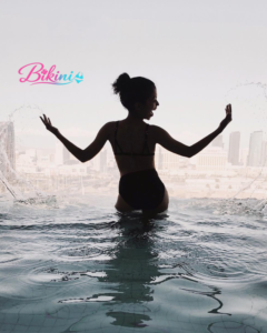 Playful Bikini Looks by Liza Koshy