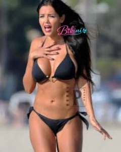 Jaw-Dropping Bikini Looks by Nabilla Benattia