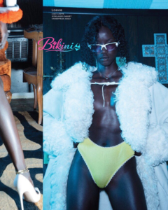 Striking Bikini Moments by Anok Yai