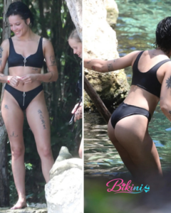 Edgy Bikini Snaps by Halsey Trending Now