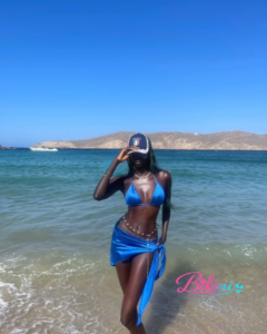 Striking Bikini Moments by Anok Yai