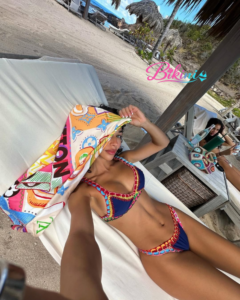 Viral Bikini Poolside Pics by Chantel Jeffries