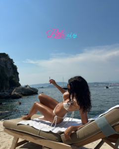Viral Bikini Poolside Pics by Chantel Jeffries